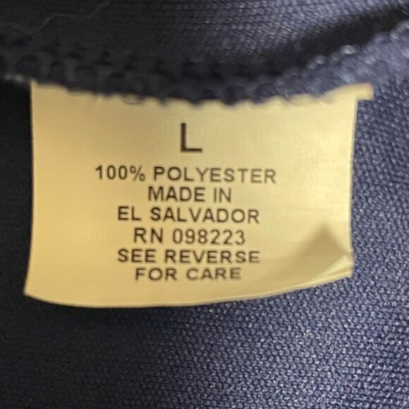 BCG Athletic Long Sleeve T-Shirt Moisture Wicking Quick Dry Navy‎ Men’s Large - Picture 5 of 6